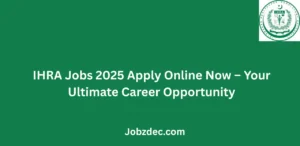 IHRA Jobs 2025 Apply Online Now Your Ultimate Career Opportunity