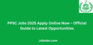 PPSC Jobs 2025 Apply Online Now Official Guide